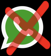 No WhatsApp icon